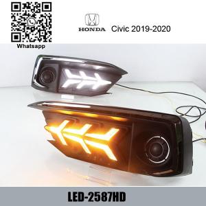 China Honda Civic 2019 Car LED Daytime Running Lights DRL driving daylight on sale