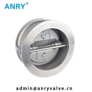 China Stainless Steel CF3M Dual Plate Wafer Check Valve 150Lb-900Lb on sale