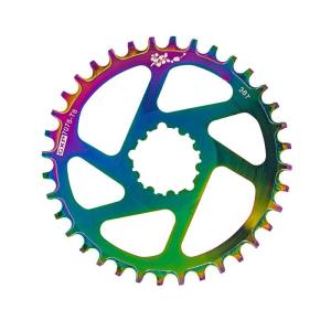 Aluminum Alloy Mountain Road Bicycle GXP Crank Rings Dazzle Colour