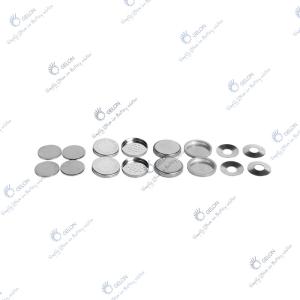 Silvery White Lithium Ion Battery Material CR20XX Coin Cells Cases