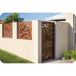 ODM Modern Aluminum Fence Gate Fireproof Powder Coated Aluminium Gate