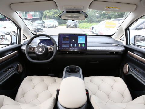 Electric Car 665kg Baojun Cloud 2023 2024 0 Km High Speed Vehicle Pure Mini Ev Green Pink