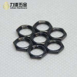Powder Coating DIN 439 Nut , OEM Extra Thin Heavy Hex Jam Nut
