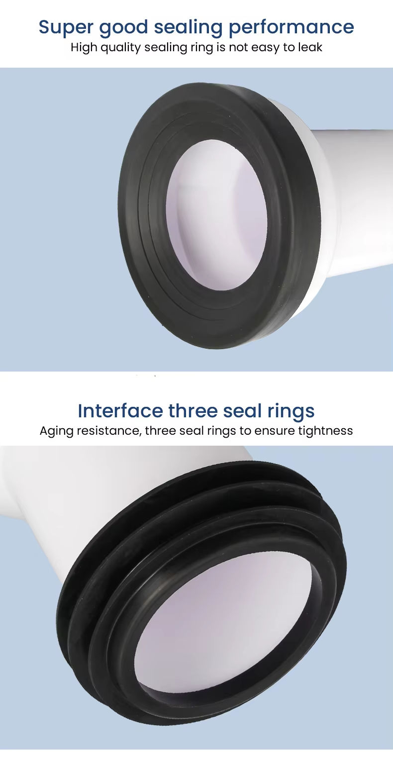 High-Quality Modern Waterproof PP Material Toilet Faucet Connection Part For Bathroom Pipe Replacement Component