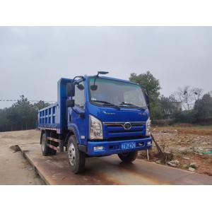 Tri Ring 4x2 Used Mini Dump Truck Euro 3 Second Hand Dump Truck