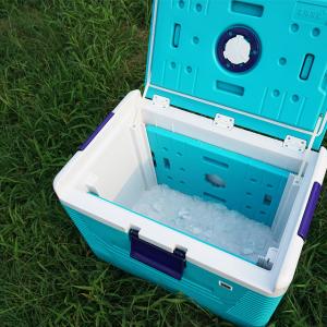 Phefon 54L Portable Ice Cooler Box Long Cold Time With Temperature Display