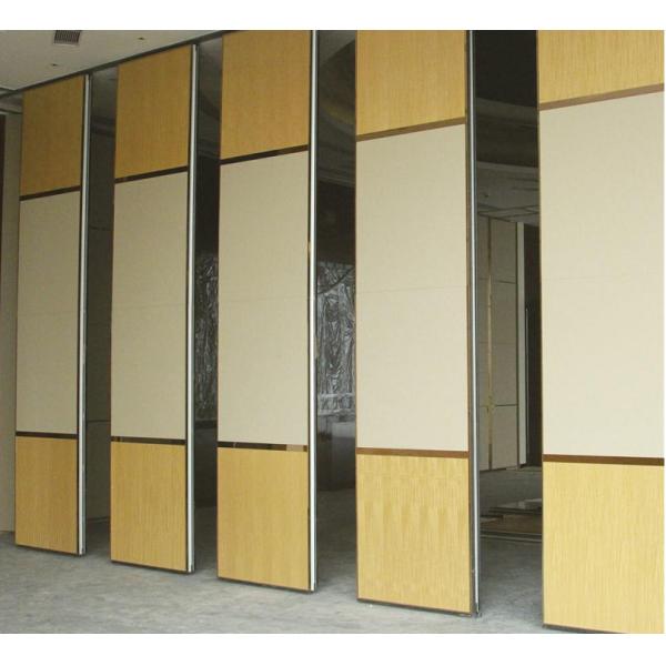 Aluminium Sliding Acoustic Room Dividers Office Removable Partitions For