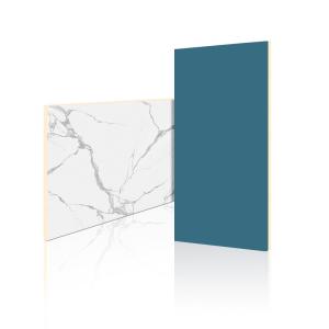 China Fireproof Bamboo Wood Fiber Wood Veneer 8MM Interior Marble Wall Panel on sale