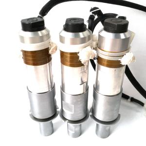 Large Amplitude Ultrasonic Welding Transducer With Titanium Booster Weldings