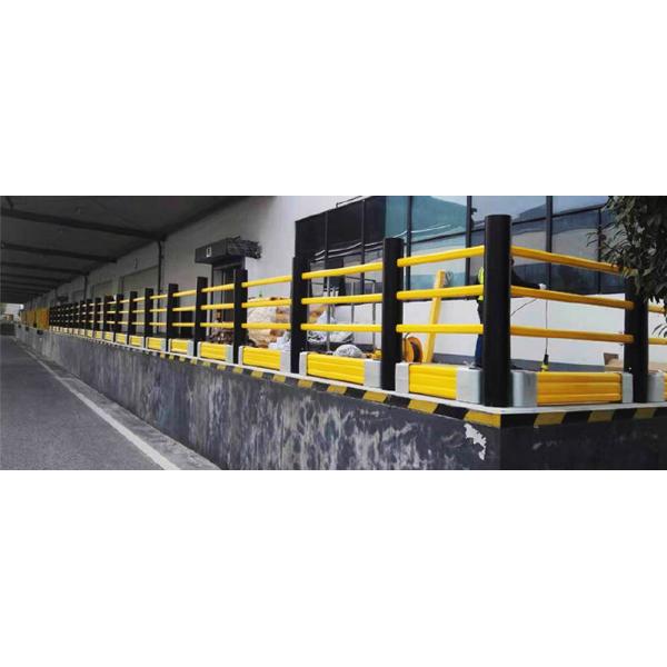 Polymer Ground Safety Barrier Warehouse Safety Barrier Traffic Guardrails