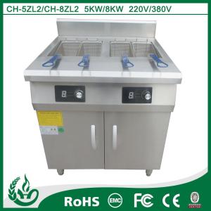 Energy saving cheap Stainless Steel Chip Pan Deep Fat Fryer