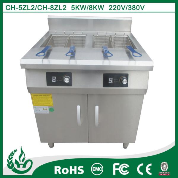 Buy Energy saving cheap Stainless Steel Chip Pan Deep Fat Fryer at wholesale prices