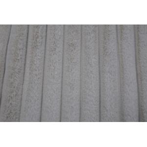 Slotted Rabbit Fur 100Polyester 150cm CW Or Adjustable