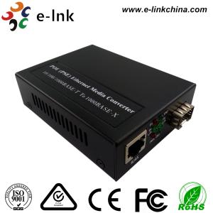 Fast Ethernet 10Mbps 100Mbps PoE PSE Fiber Media Converter All In One