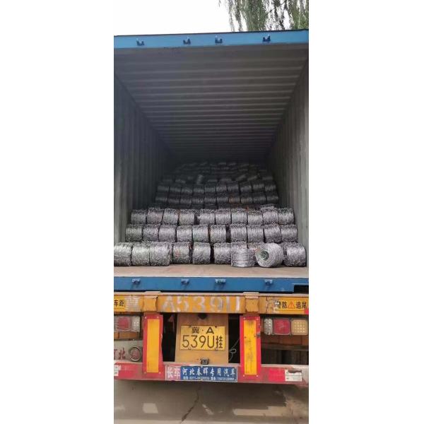 Strong Reinforced 2 Strand 4 Point Galvanised Steel Barbed Wire