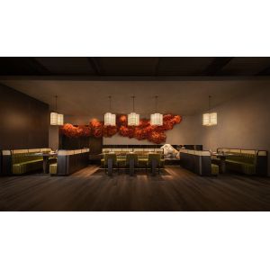 Elegant Luxurious Hotel Furniture Living Spaces Solid Wood Frame Furniture