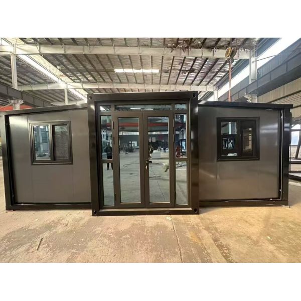 Luxury Expandable Container House with 72㎡ Living Space 40ft Transport Size and