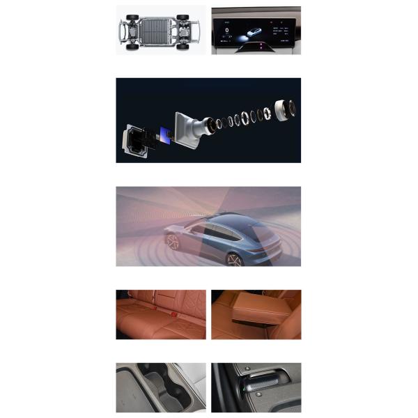 2022 Nio ET5 75Kwh Midsize SUV Fast Battery EV Car with Excellent Endurance Performance