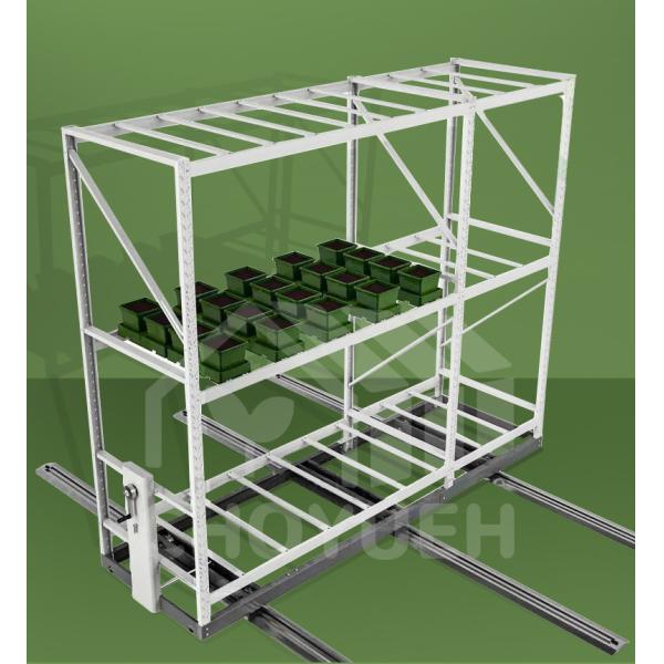 ABS Greenhouse Benches 4x8FT Rolling Benches For Growing