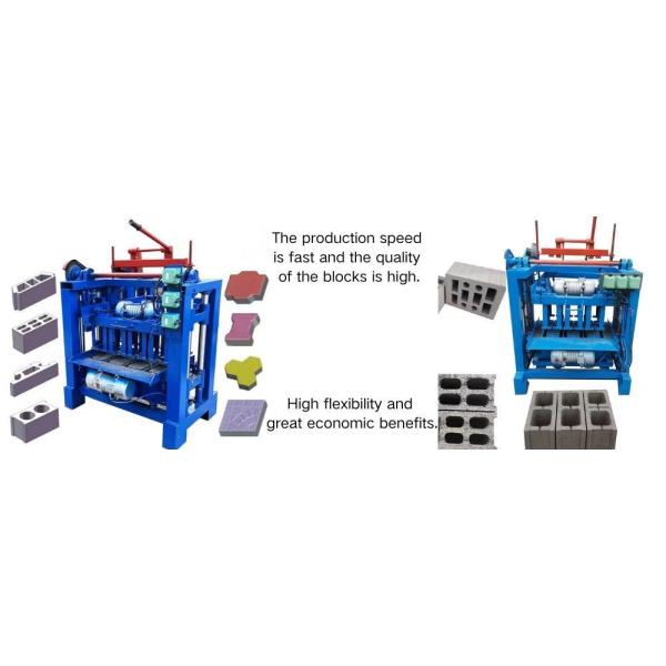 Semi-Automatic Hydraulic Vibration Compressed Interlocking Building Block Brick Making Machine