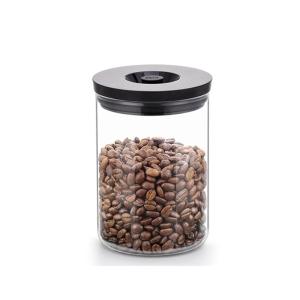 Quality Bulk Kitchen Essentials Square Airtight Glass Containers Storage Jars With Plastic Lid for sale