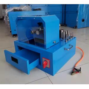 12v Blue Color Car Lading 35kg Hose Skiving Machine 2 Inch Motor Power 0.4kw For