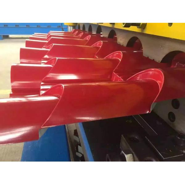 1100 Type Color Steel Roof Roll Forming Machine / Tile Forming Machine Hydraulic Cutting