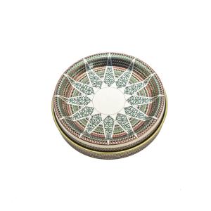 Rose Gold Tin Metal Candle Containers Mini OEM ODM