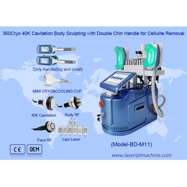 Buy 360 Cryo Vacuum Rf Lipo Laser 6 In 1 Fat Freezing Weight Loss Machine professional at wholesale prices