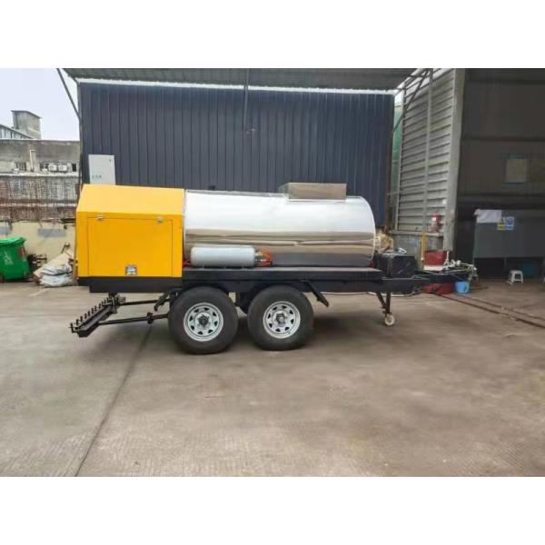 1000L Trailer Asphalt Distributor Truck Bitumen Sprayer With Spray Bar for Asphalt Priming