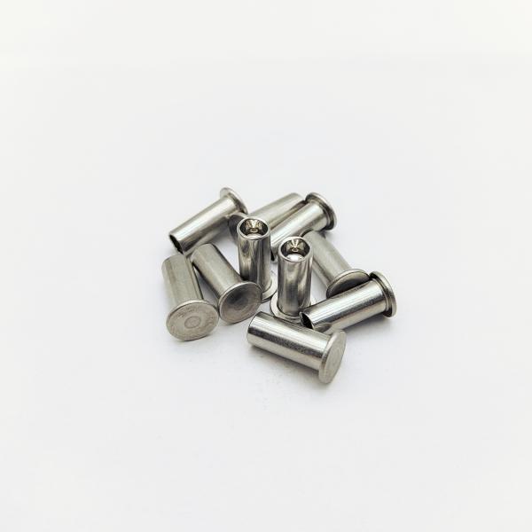 304 Stainless Steel Flat Head Semi-Tubular Rivets M3-M6