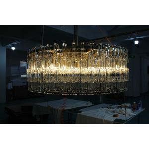 Marignan Round Chandelier 91cm Customized Elegant Brass Crystal Chandelier