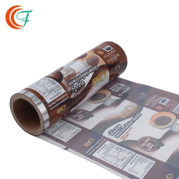 Plastic BOPP Packaging Film 50mic To 70mic Food Grade Printing Heat Sealable Film
