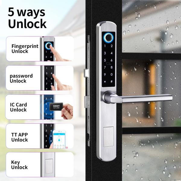 Compatible Digital Front Door Lock OEM 20mm Outdoor Smart Lock