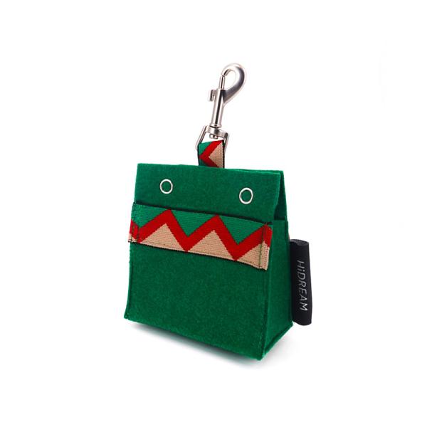 Buy Fabric Puppy Dog Poop Bag Holder Pet Waste Bag Dispenser For Home Leash at wholesale prices