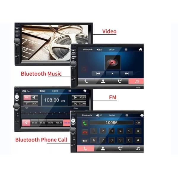 7Inch Full Car DVR 1080p Adas Mirror Dash Cam Driving Navigator