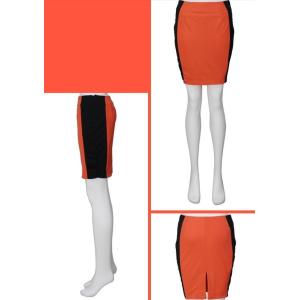 High-Waist Customized Womens Summer Skirts , Pencil Cotton Skirts