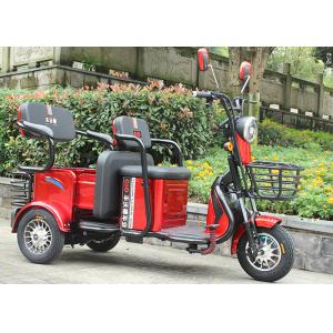 Rear Brake Parking 32Ah Three Wheel Electric Scooter