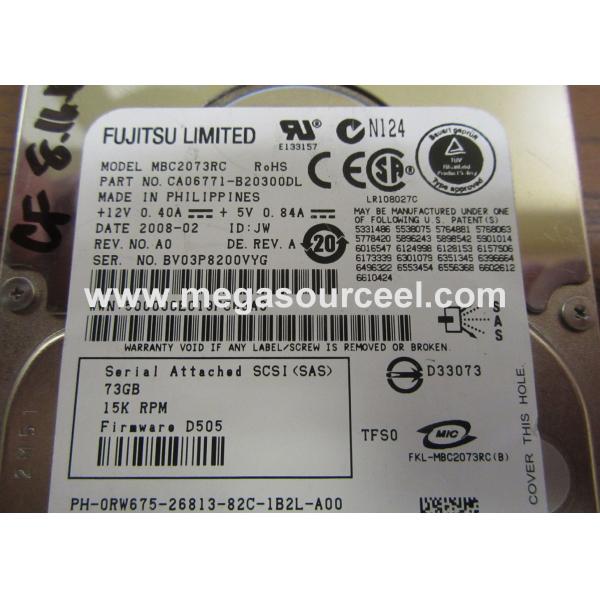 NEW FUJITSU 73GB 15K 15000RPM 2.5" SAS HDD MBC2073RC CA06771-B21000CS inc VAT