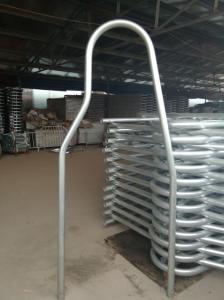Pre Galvanized Steel Free Stalls For Dairy Cows , Free Stall Dividers Anti Corrosion
