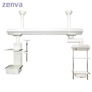 Hospital Medical Ceiling Pendant Aluminum Alloy Double Arm Pendant
