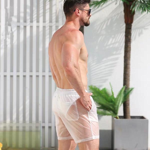 Buy Beach Shorts Sweat Resistant Translucent TPU Fabric at wholesale prices