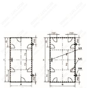 China Marine Steel Single Weathertight Door on sale