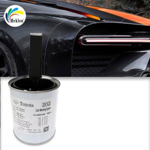 China High Gloss Black 1K Repair Paint for Metal Surfaces on sale