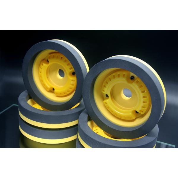 Yellow Resin Grinding Wheel Diamond Glass Edging For Bevelling Machine