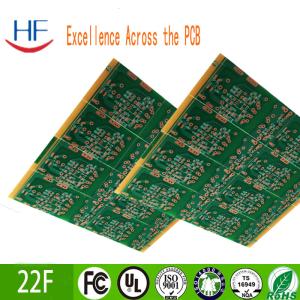 22F Half Fiberglass Printed PCB Board Red Ink Flame Retardant