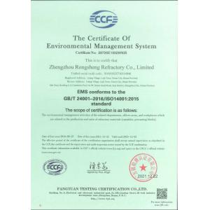 Henan Rongsheng Xinwei New Materials Research Institute Co., Ltd Certifications