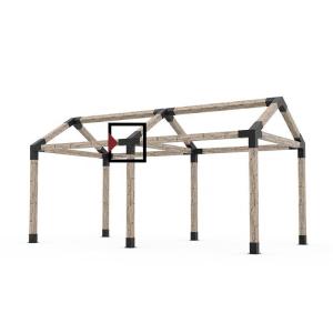 Enhance Your Pergola Kit with 6x6 Lumber Shoulder and Lag Bolts 1mm-12mm