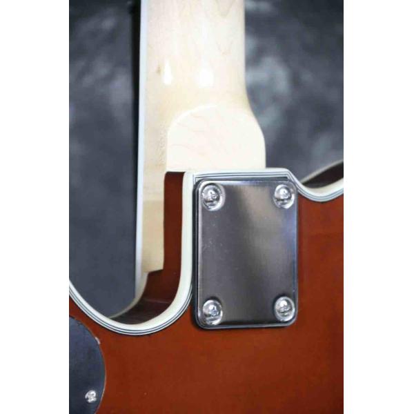 2019 Grand Special F Hole TL Electric Guitar Quilted Maple Abalone Inlay Bigsby Shipping Cost