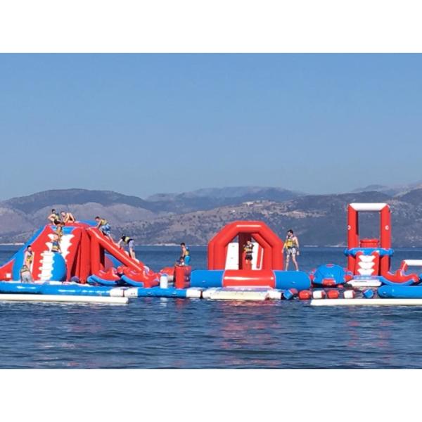Buy Commercial Inflatable Water Amusement Park Equipment With Digital Printing at wholesale prices